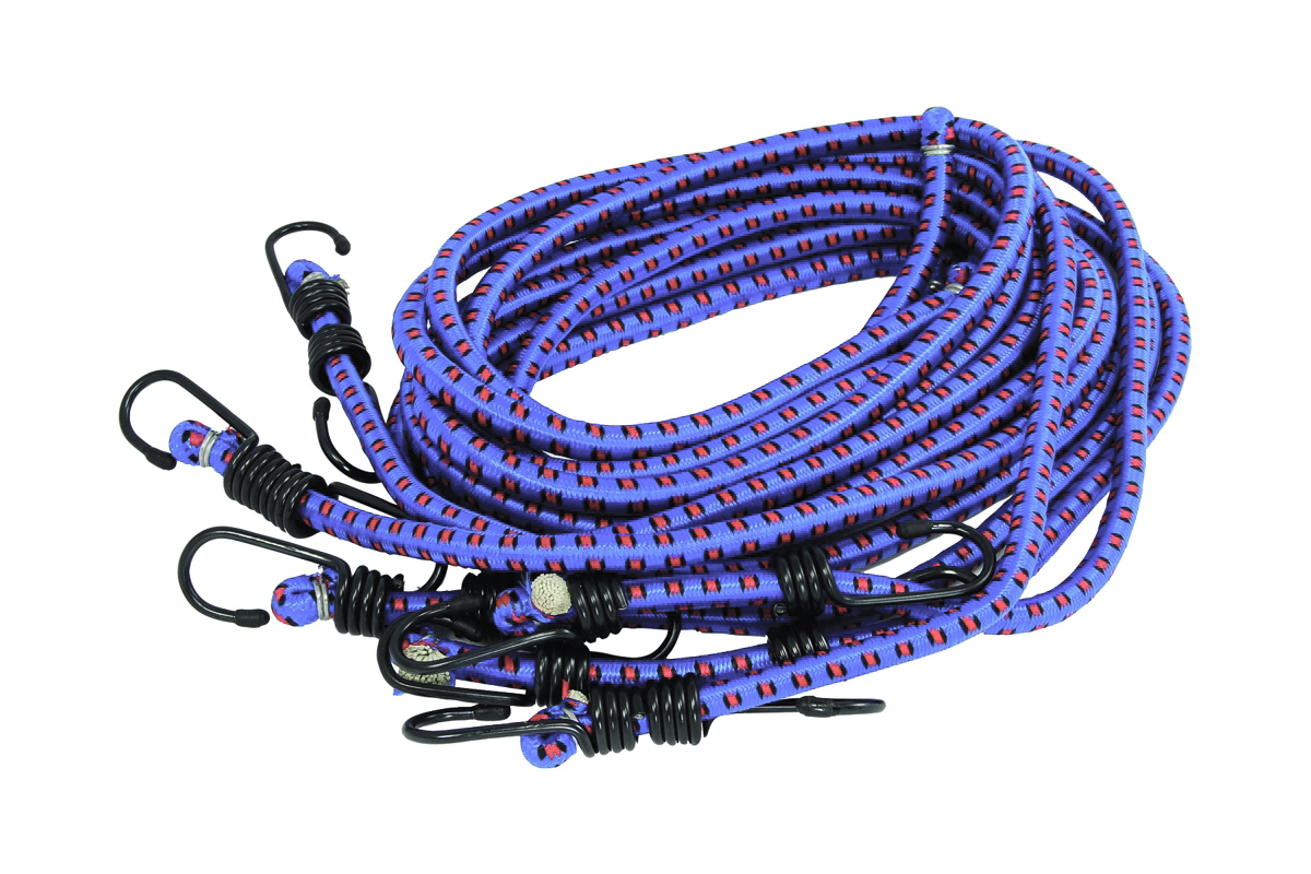upínací popruh gumový, průměr 11,5 mm, délka 1,8 m, 6 ks - Hlavní obrázek