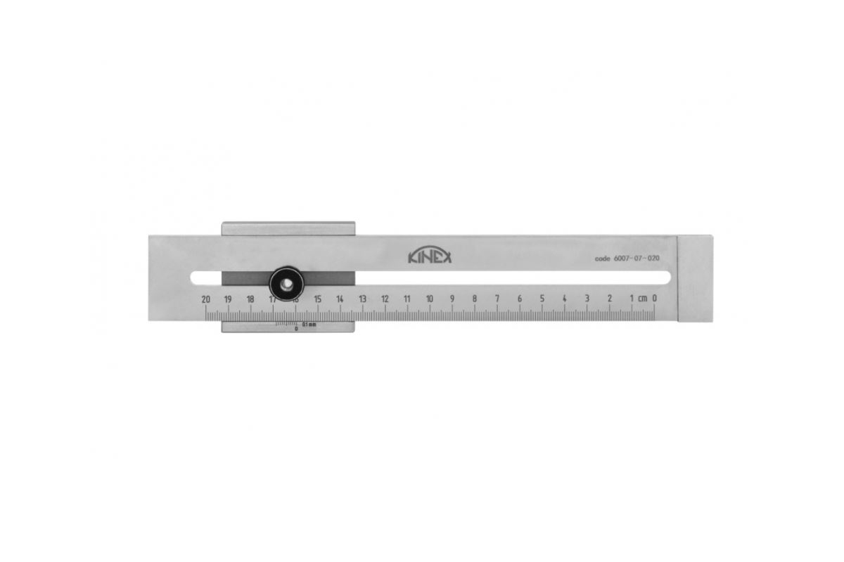 přípravek na orýsování, rozsah 0 - 300 mm, INOX - Hlavní obrázek