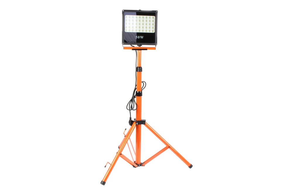 reflektor 2x LED 50 W, se stativem, 230 V, IP 44 - Hlavní obrázek