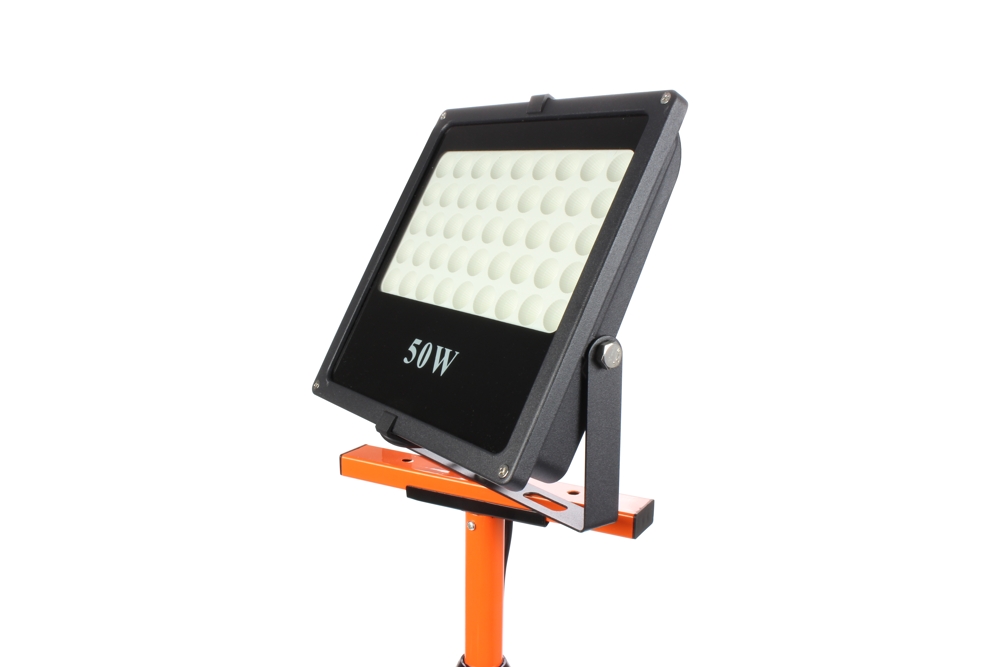 reflektor 2x LED 50 W, se stativem, 230 V, IP 44 - doprovodný obrázek 1