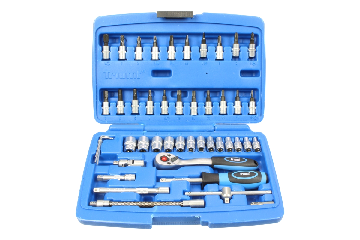 gola sada 1/4", 6ti hran 4 - 14 mm, Torx, 47 dílů - Hlavní obrázek