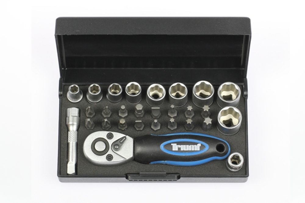 gola sada 1/4", Super-Lock 5 - 13 mm, 28 dílů - Hlavní obrázek