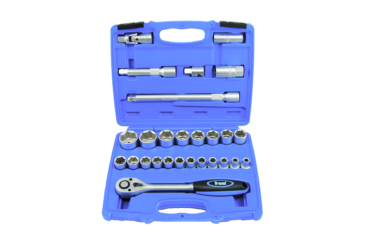 gola sada 1/2", 6ti hran 8 - 32 mm, 27 dílů - Hlavní obrázek