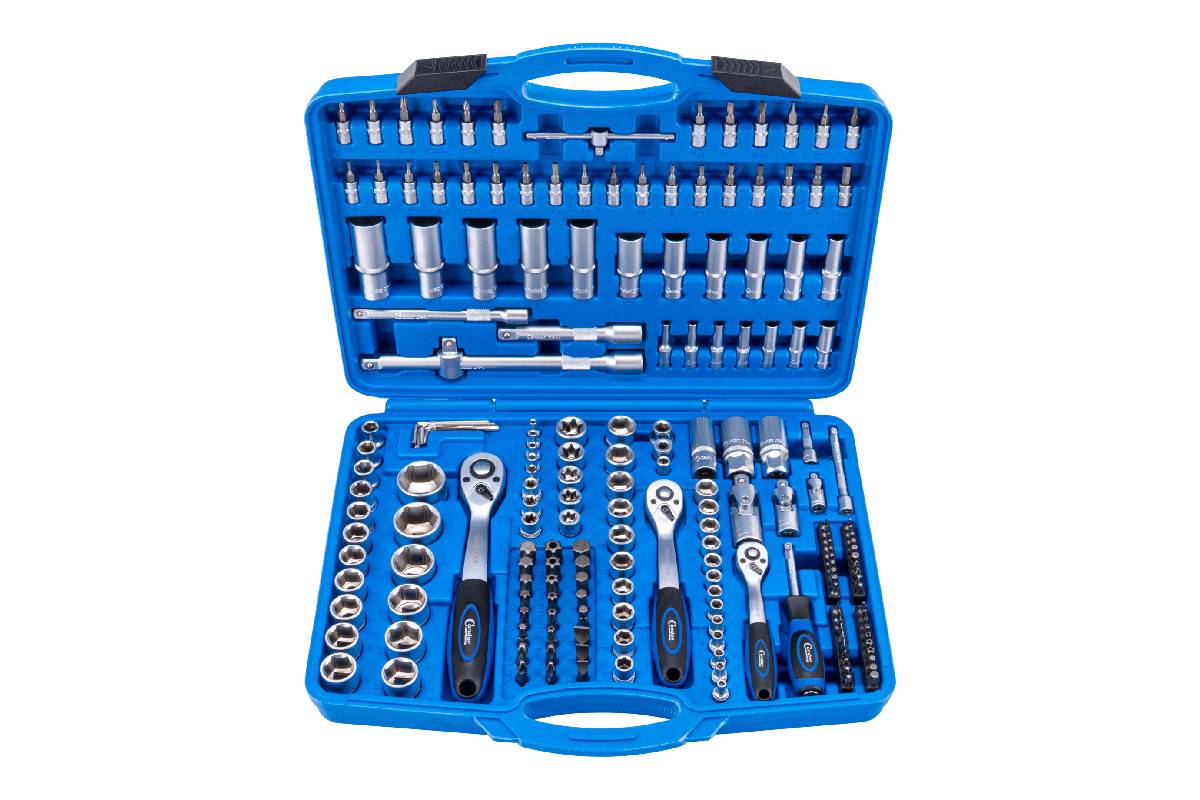 gola sada 1/4" - 3/8" - 1/2", 6ti hran 4 - 32 mm, 191 dílů - Hlavní obrázek