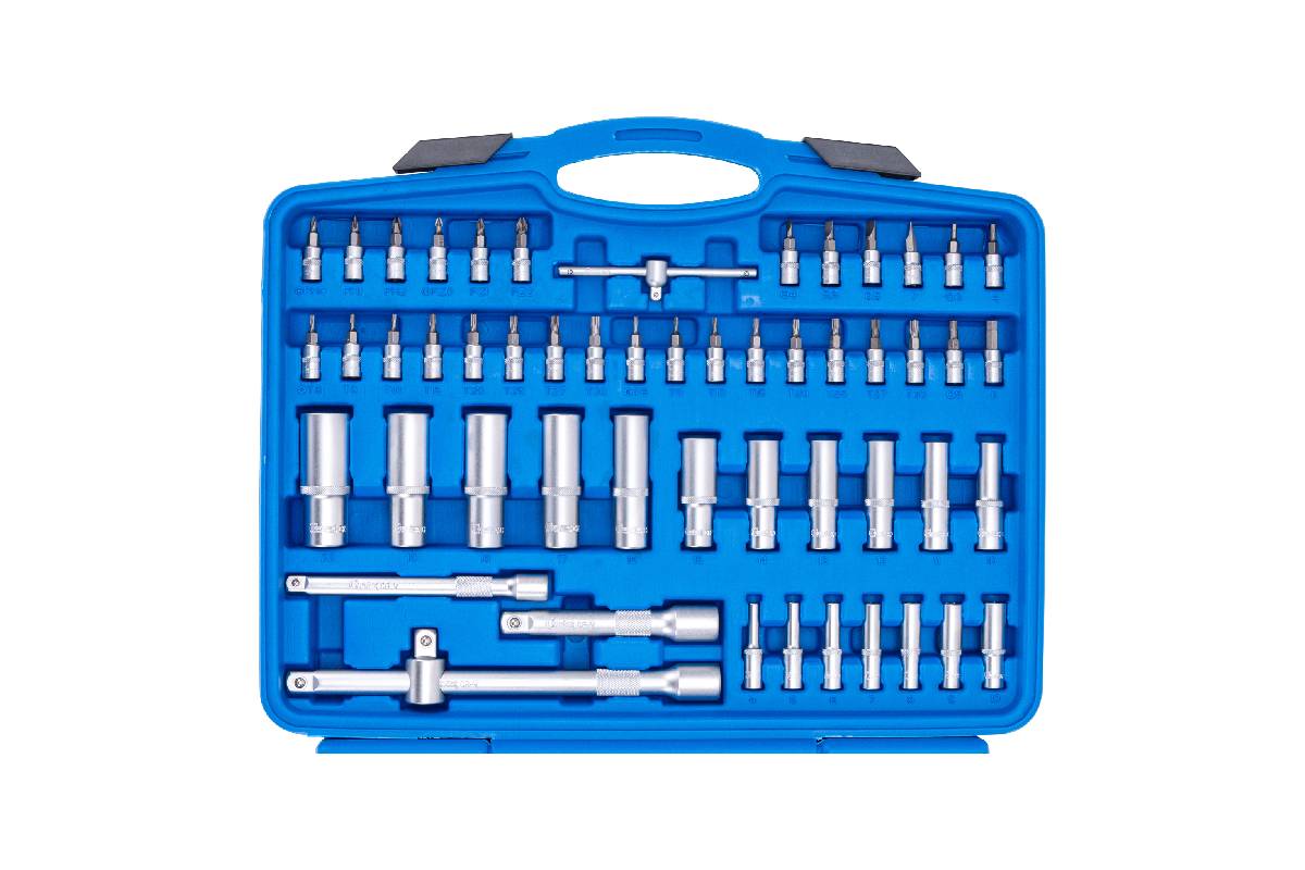 gola sada 1/4" - 3/8" - 1/2", 6ti hran 4 - 32 mm, 191 dílů - doprovodný obrázek 2