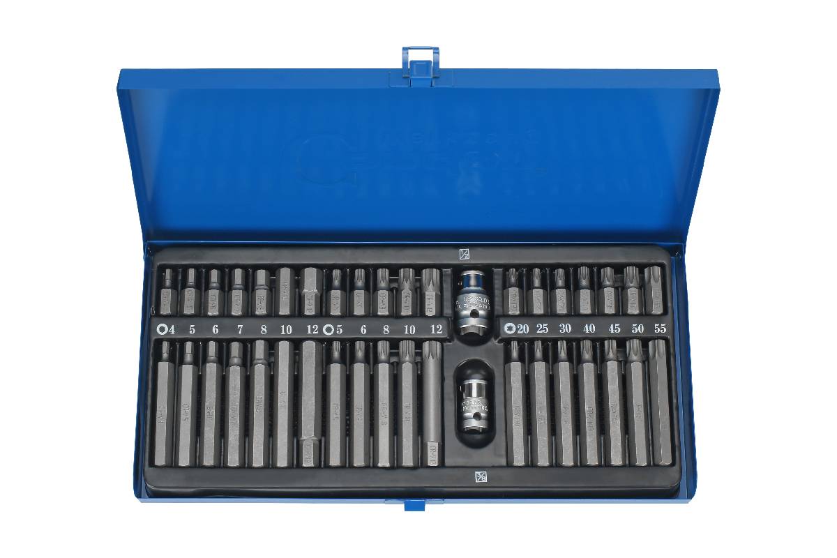 bity 10 mm, Inbus - Torx - XZN, sada 40 dílů - Hlavní obrázek