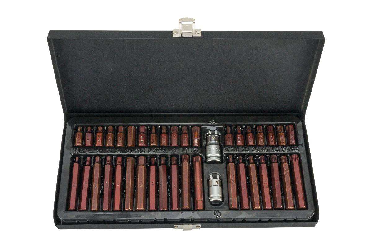 bity 10 mm, Inbus - Torx - XZN, S2, sada 40 dílů - Hlavní obrázek