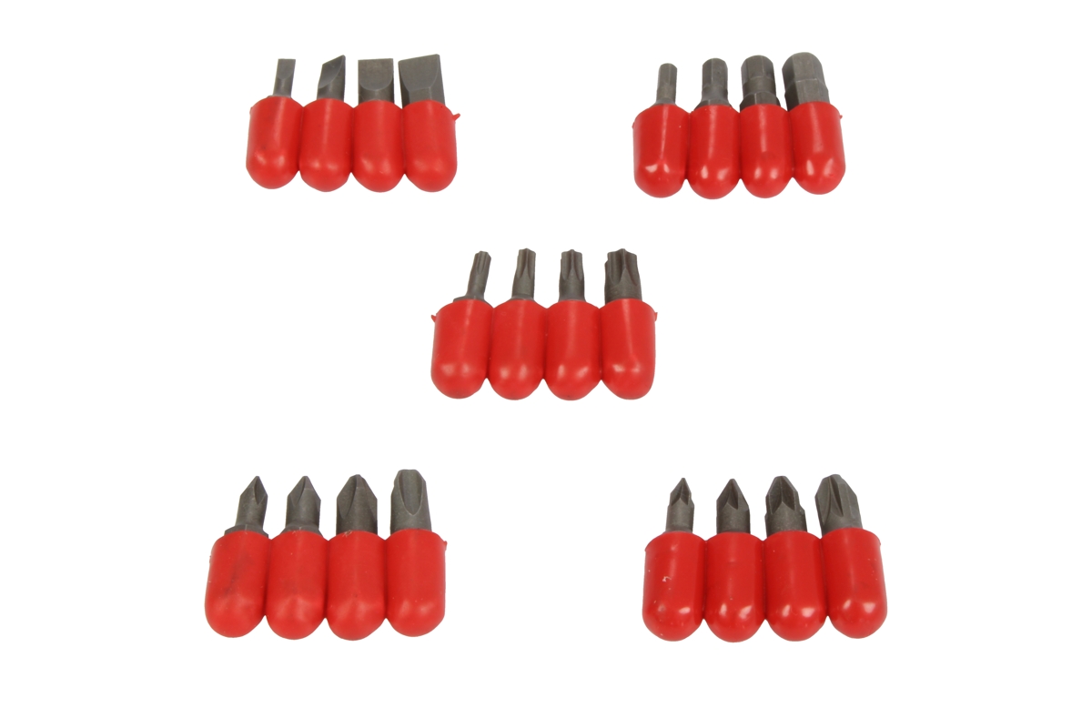 bity 1/4", PL - PH - PZ - Inbus - Torx, sada 20 dílů, maximální zatížení 25 Nm - Hlavní obrázek