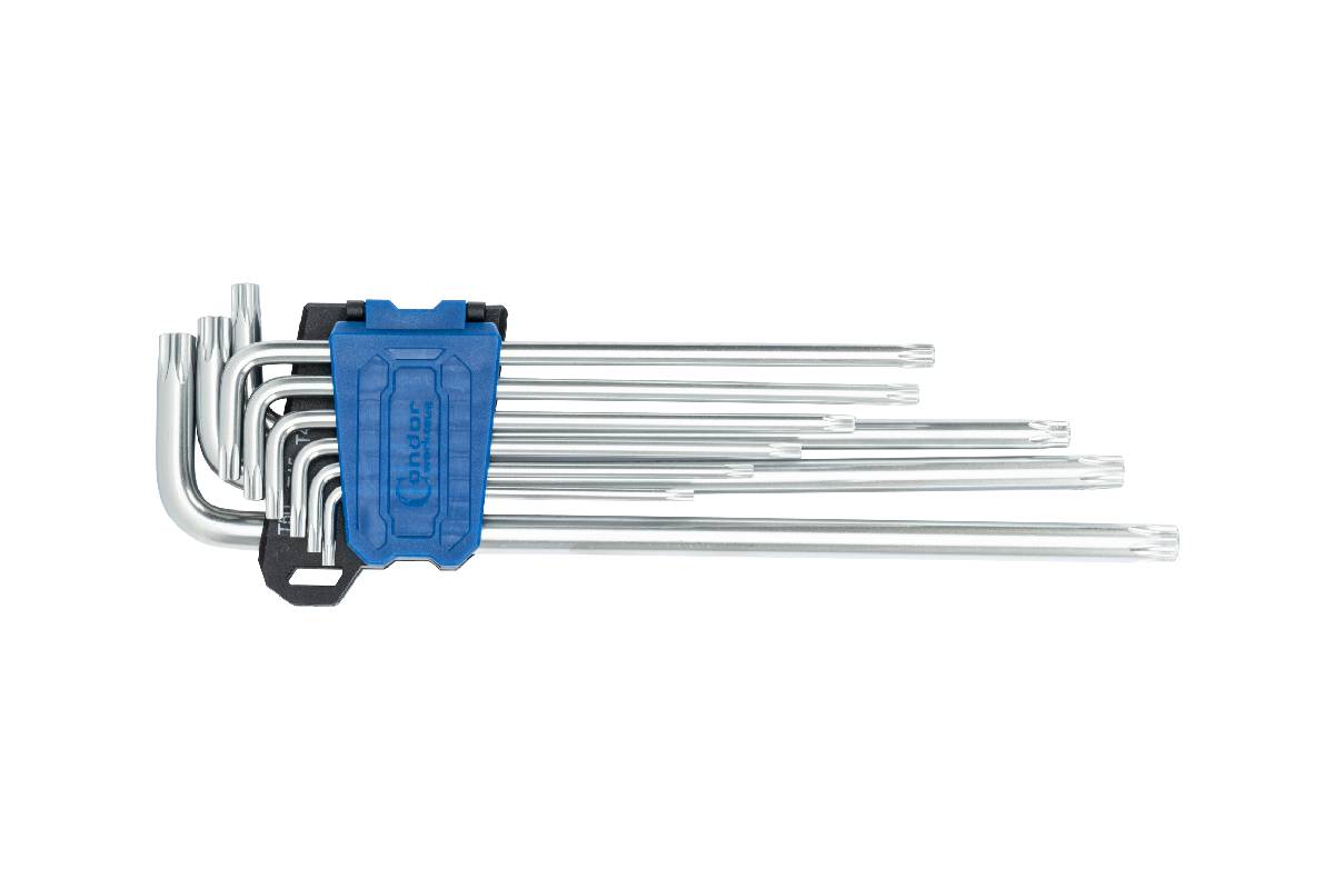 klíče zástrčné Torx T10 - T50, sada 9 dílů - Hlavní obrázek