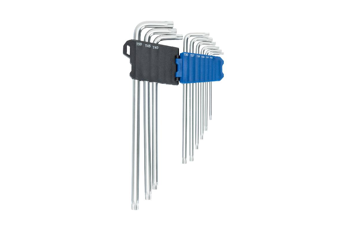 klíče zástrčné Torx T10 - T50, sada 9 dílů - doprovodný obrázek 1
