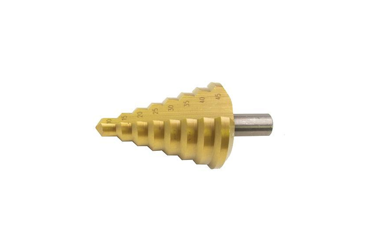 vrták stupňovitý HSS-TiN, průměr 10,0 - 45,0 mm - Hlavní obrázek