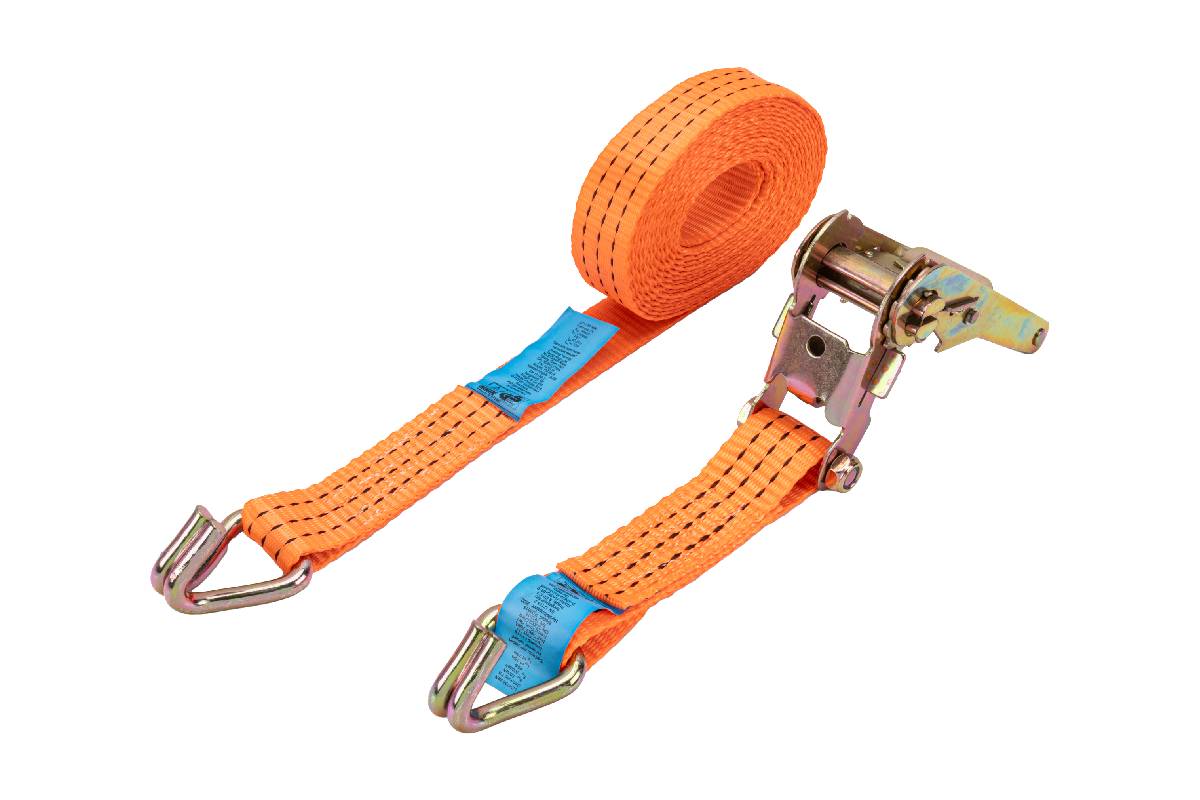 pás upínací s ráčnou, šířka 35 mm, délka 5 m, dvoudílný, 750 kg - doprovodný obrázek 1