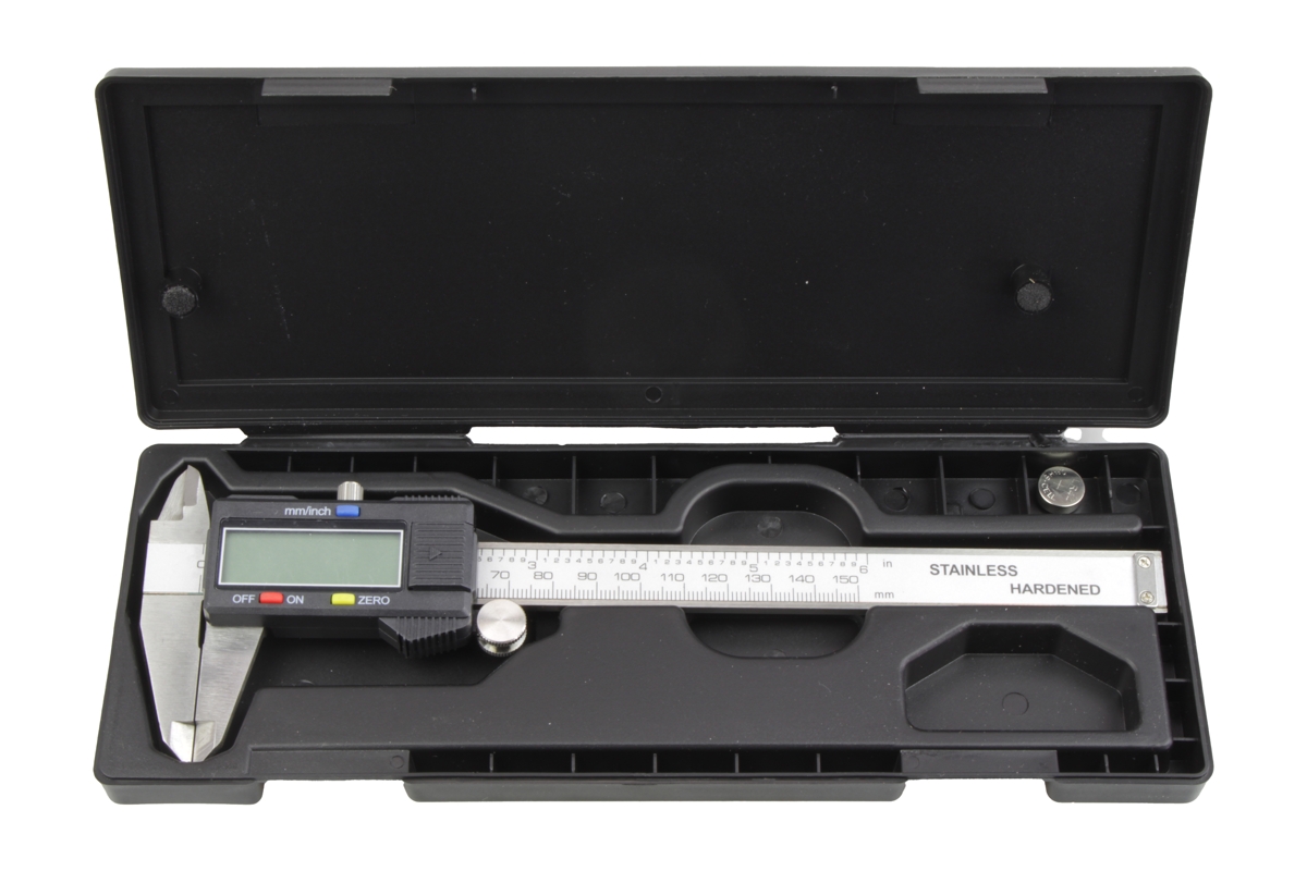 měřítko posuvné digitální, rozsah 0 - 150 mm, dělení 0,01 mm, INOX - Hlavní obrázek