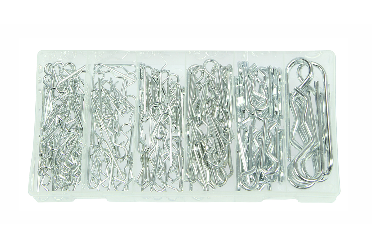 závlačky pružinové, průměr 2 - 4 mm, 150 ks - Hlavní obrázek