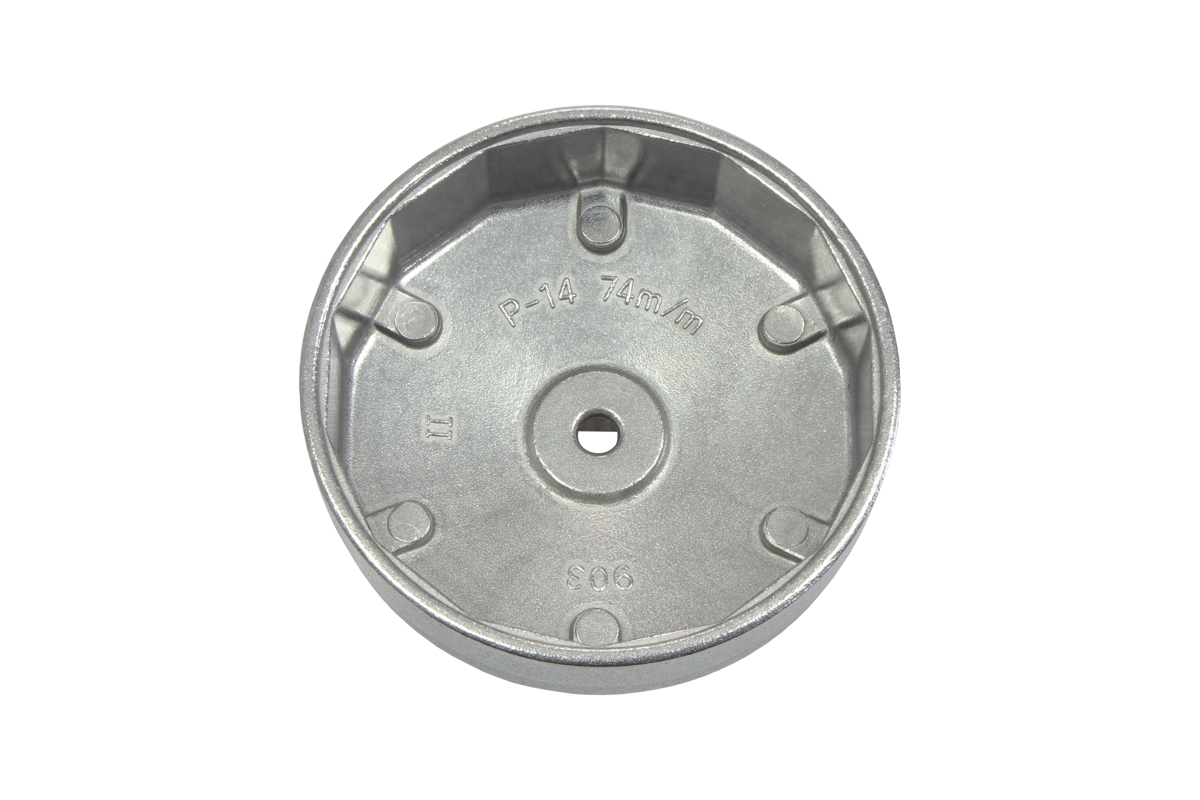 hlavice nástrčná 1/2" na olejové filtry, 14ti hran 74 mm - doprovodný obrázek 1