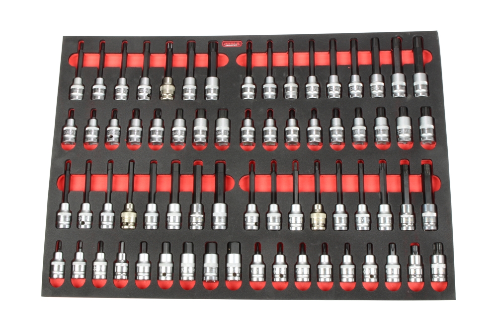 modul - hlavice zástrčné 1/2", Inbus - Torx - XZN - Ribe, 68 dílů - Hlavní obrázek