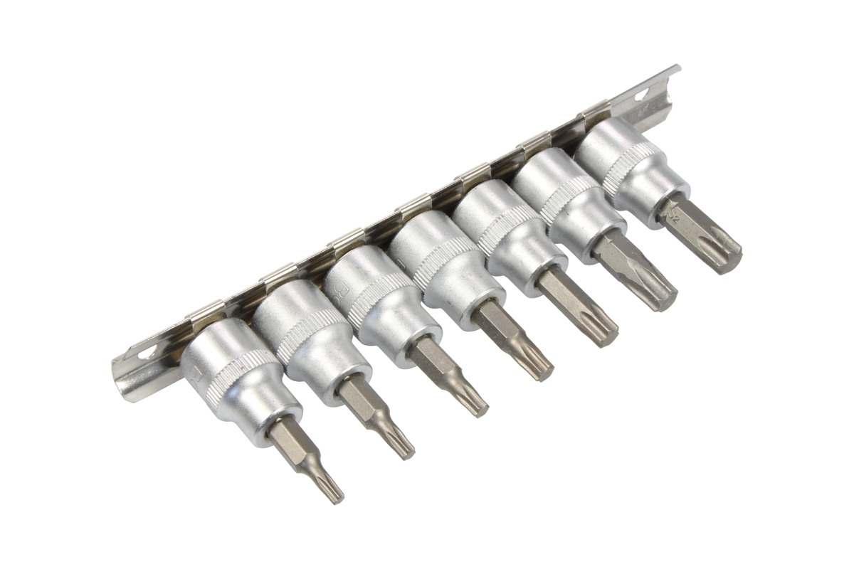 hlavice zástrčné 3/8", Torx T15-T50mm,7 dílů - Hlavní obrázek