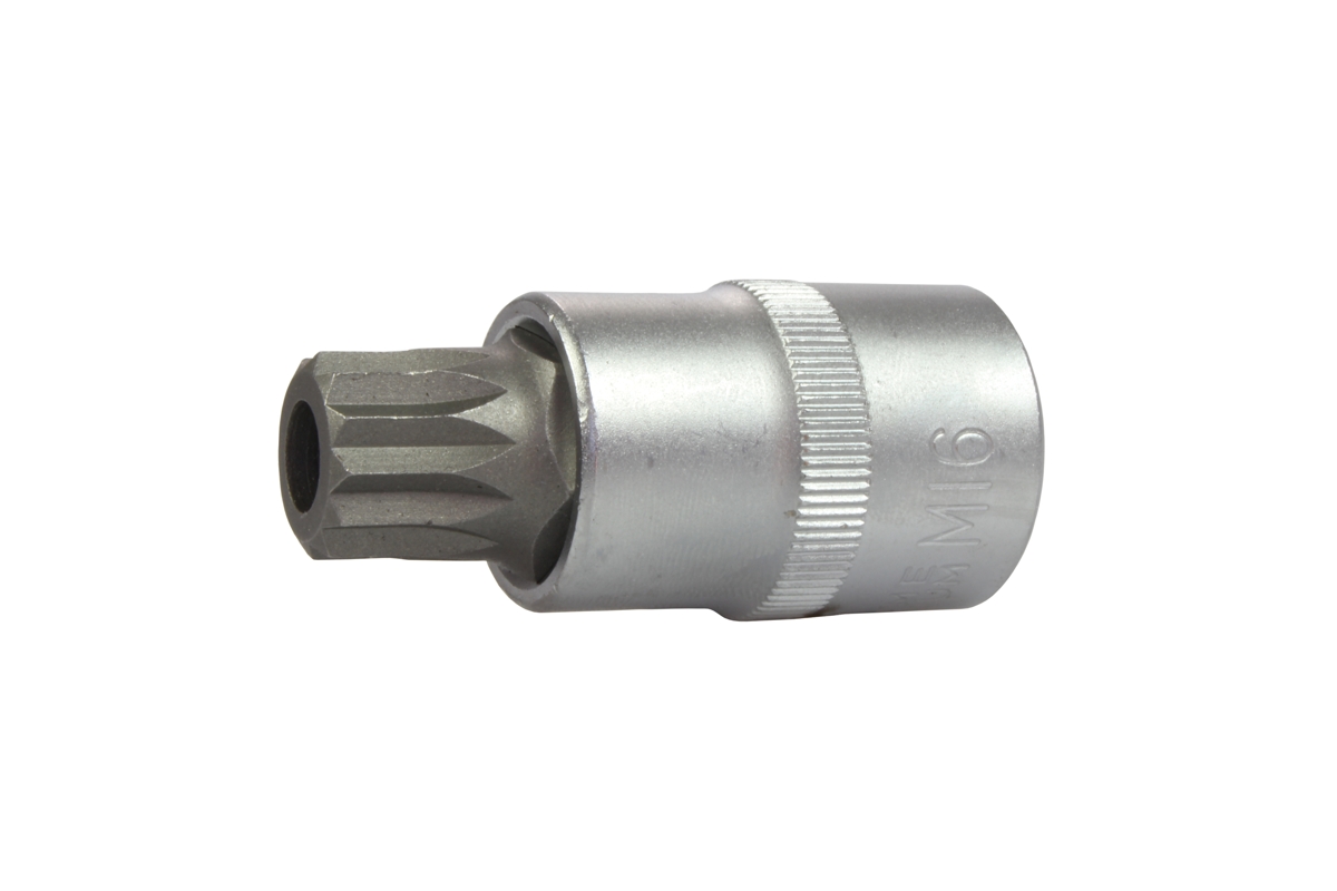 hlavice zástrčná 1/2", XZN M16, vrtaná, maximální zatížení 50 Nm - Hlavní obrázek