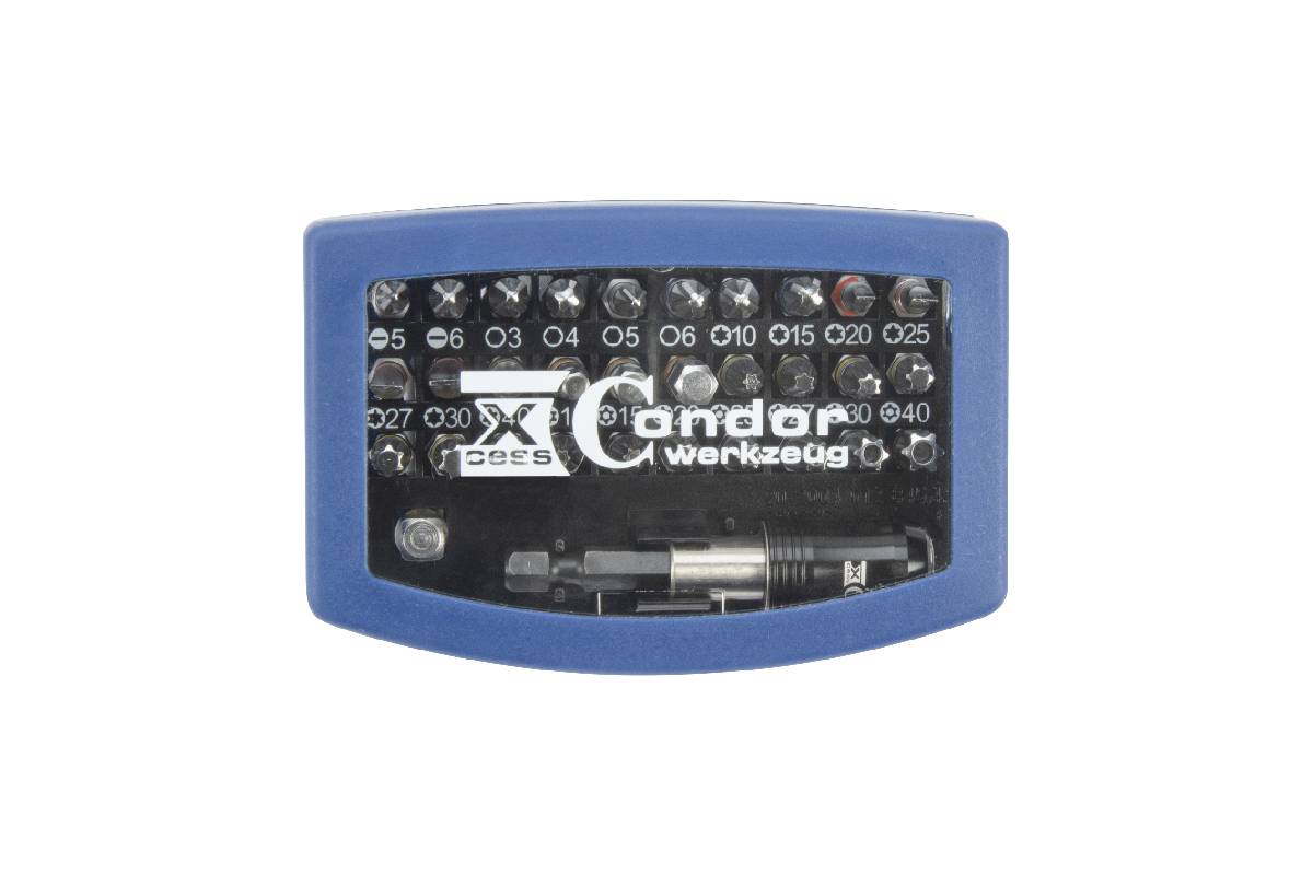 bity 1/4", PL - PH - PZ - Inbus - Torx, S2, 32 dílů - doprovodný obrázek 1