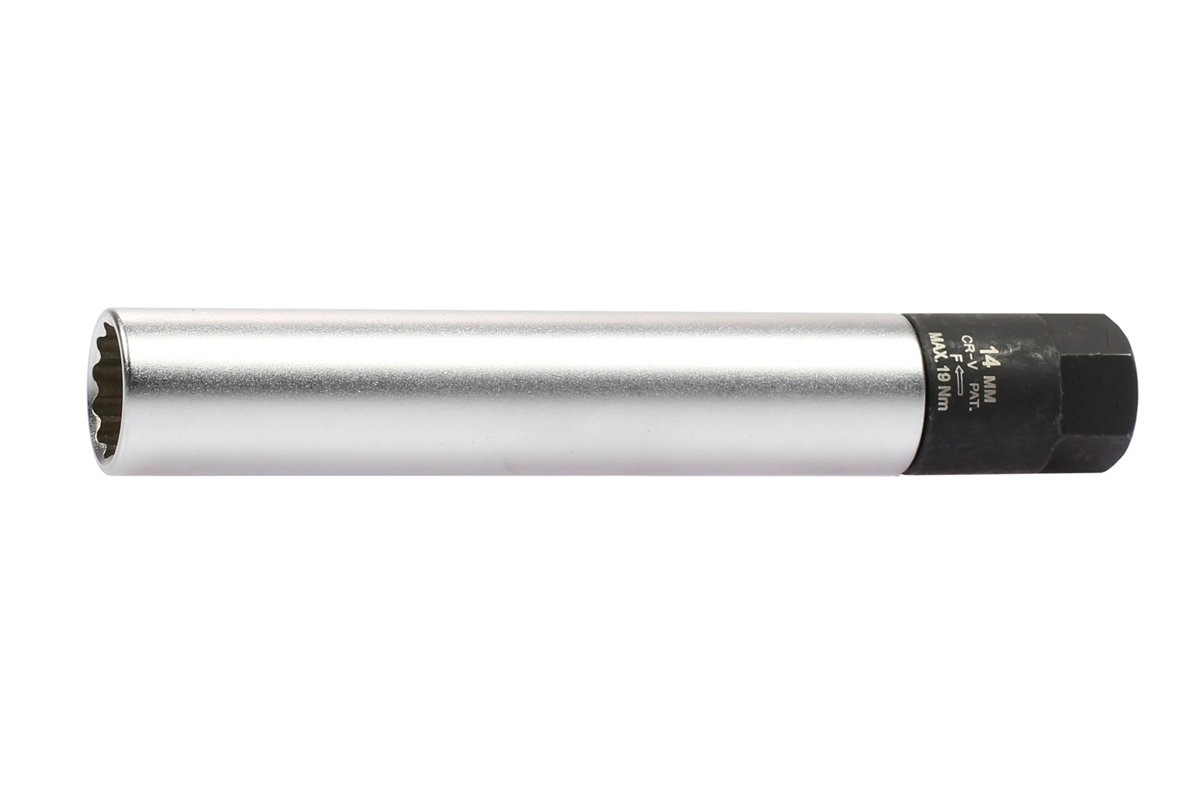 hlavice nástrčná 3/8", 12ti hran 14 mm, prodloužená, torzní - Hlavní obrázek