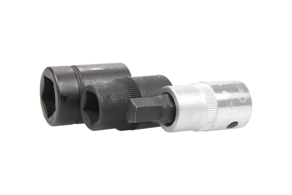 hlavice zástrčná a nástrčné 1/2", 5ti hran 10 - 19 mm, na brzdy, sada 3 díly - doprovodný obrázek 1