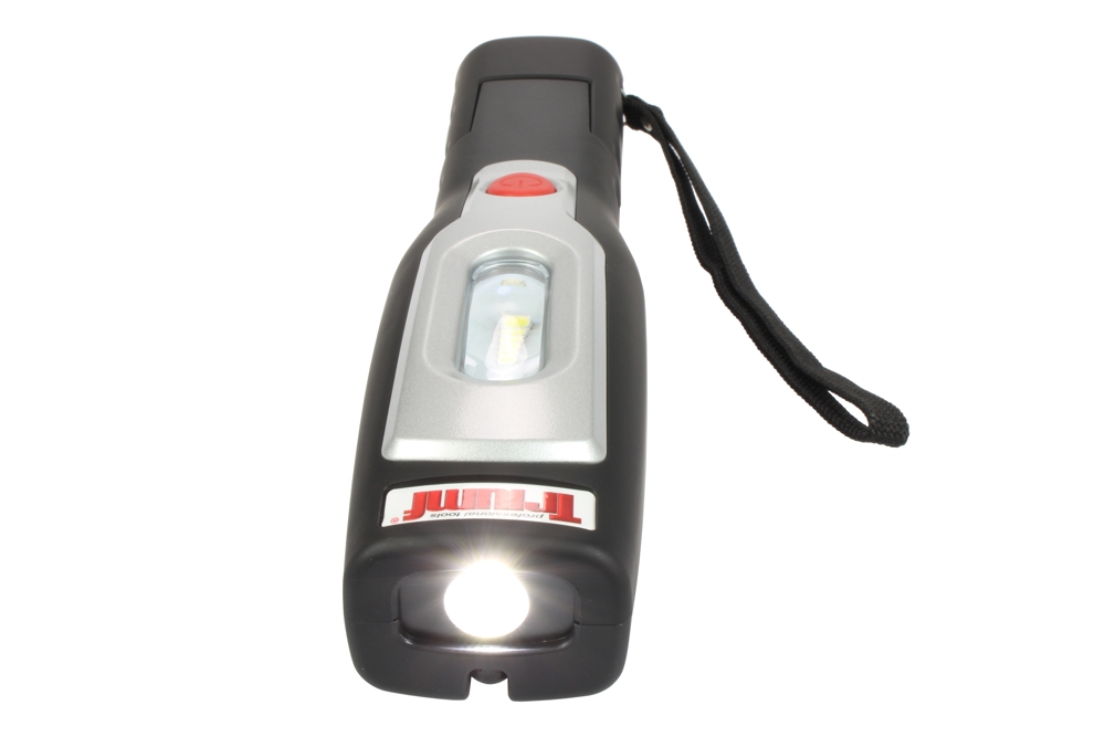 lampa montážní LED kloubová s magnetem, akumulátorová, 6 SMD LED + 1 High power LED - doprovodný obrázek 4
