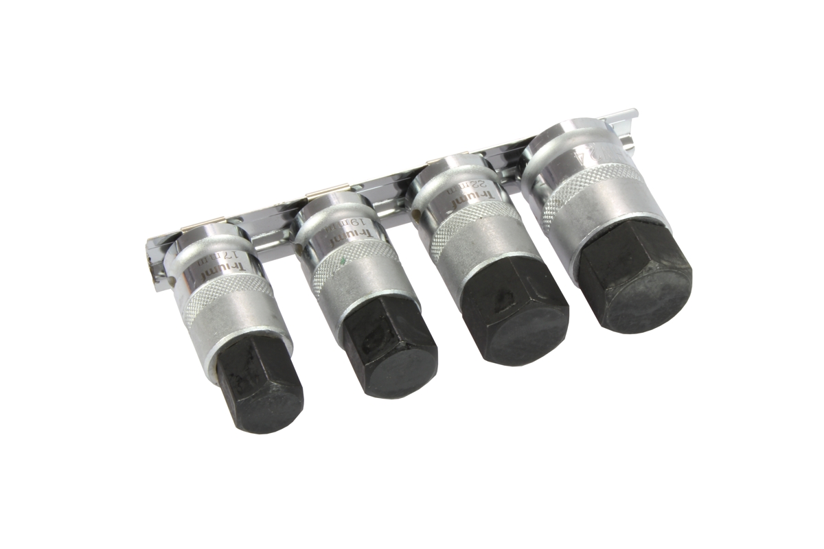 hlavice zástrčné 1/2", Inbus 17 - 24 mm, sada 4 díly - Hlavní obrázek