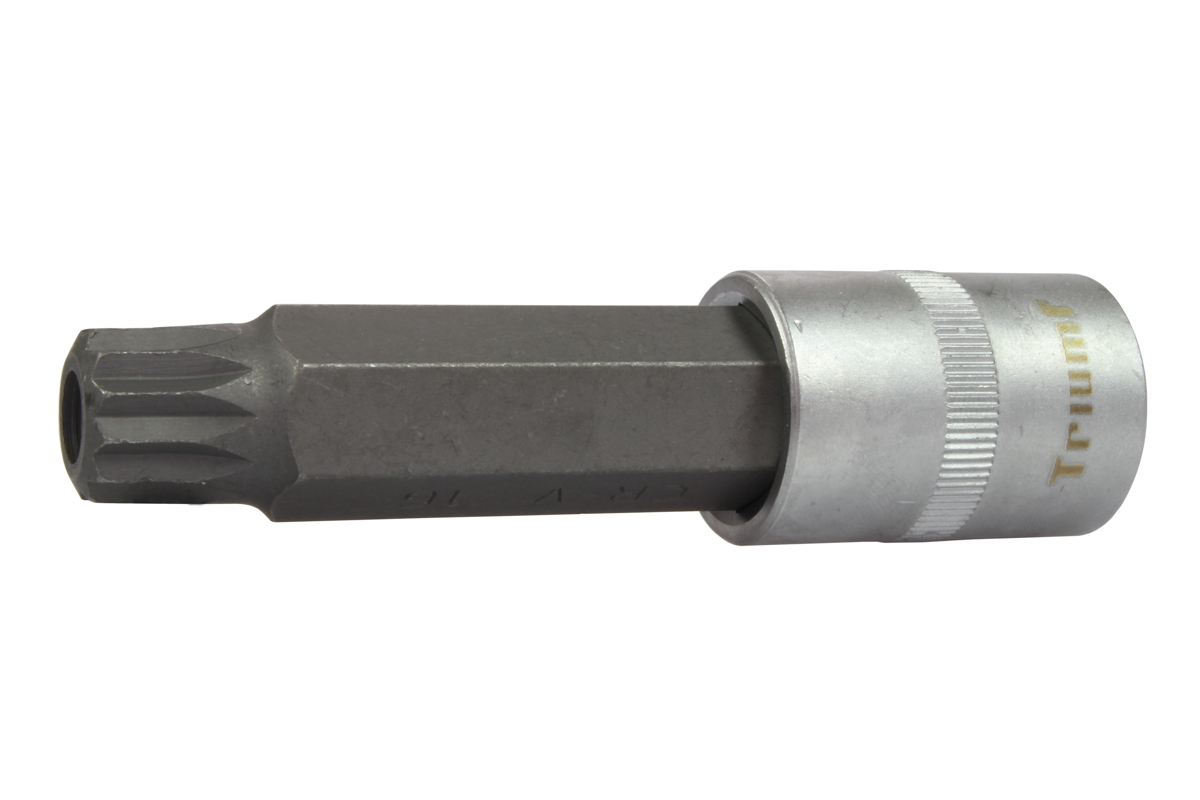 hlavice zástrčná 1/2", XZN M16 x 100 mm, vrtaná - Hlavní obrázek