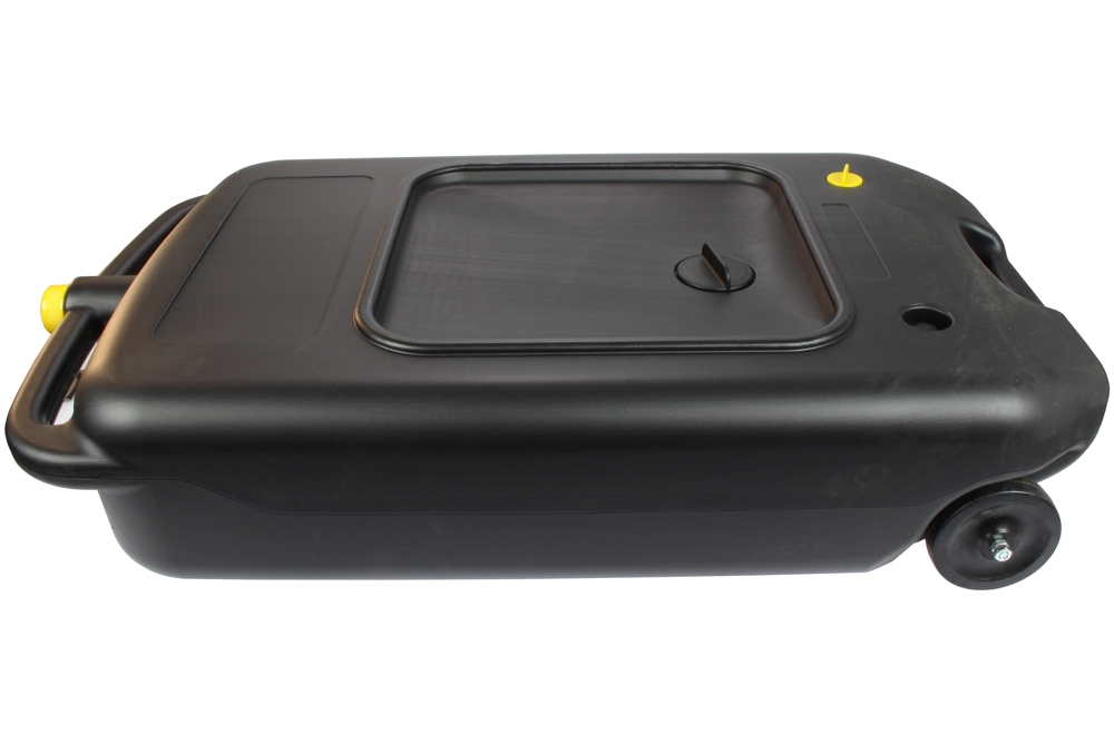 kanystr záchytný 40 l s kolečky na vypouštění oleje, 885x495x188 mm - Hlavní obrázek