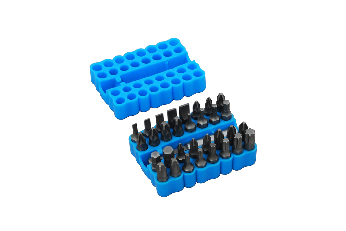 bity 1/4", PL - PH - PZ - Inbus - Torx, S2, sada 33 dílů - Hlavní obrázek