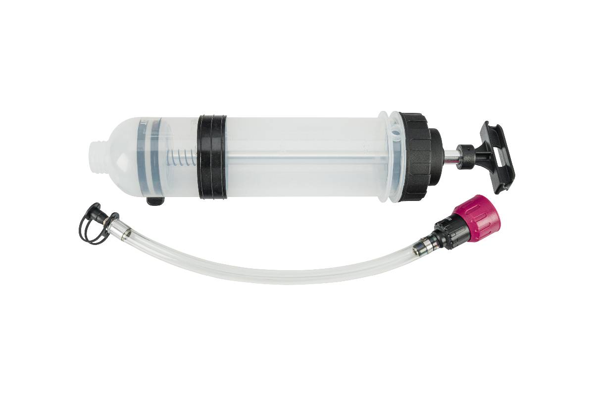 pumpa sací a vytlačovací 1500 ccm, transparentní se stupnicí, hadice pr. 20 mm, délka 380 mm - Hlavní obrázek