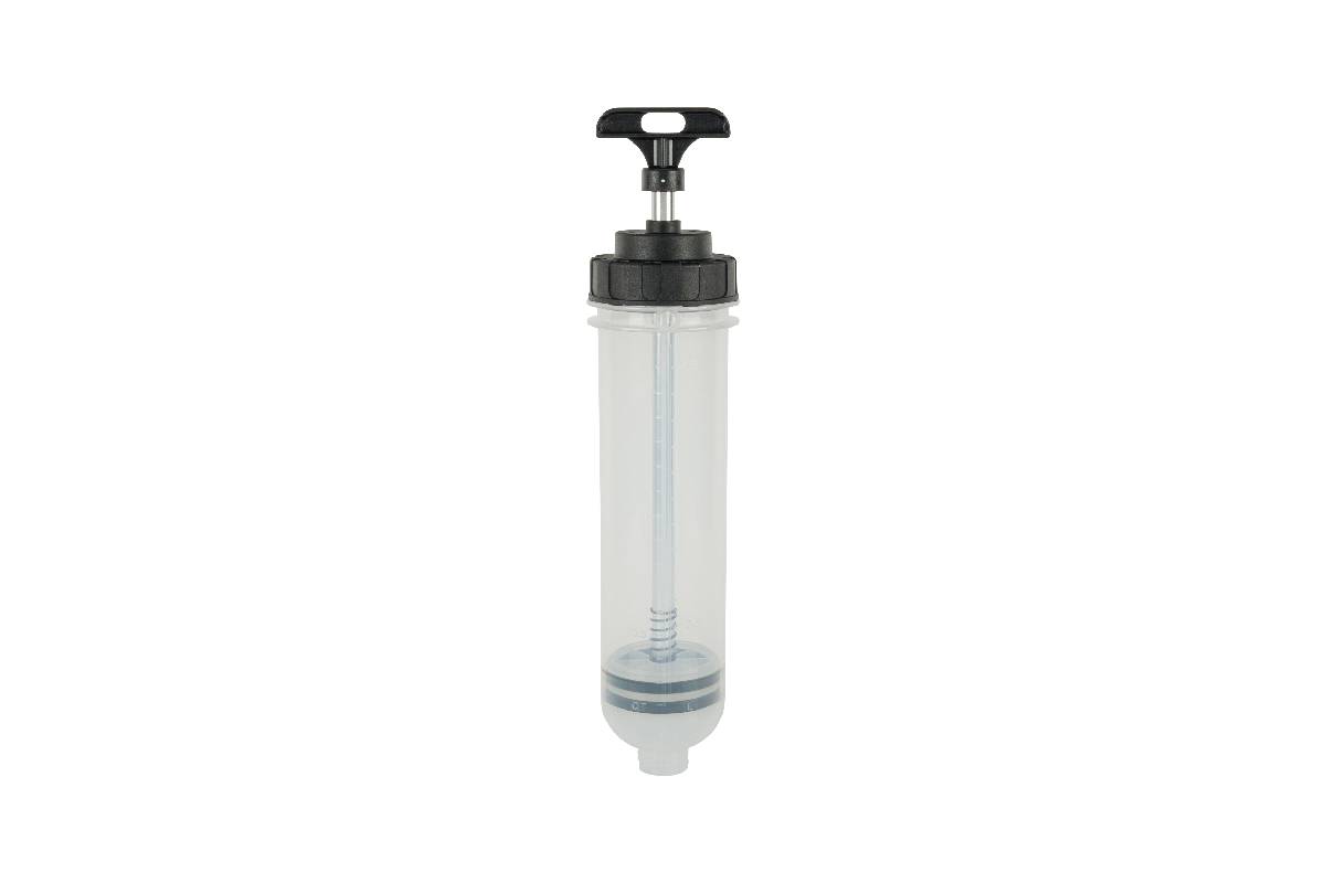 pumpa sací a vytlačovací 1500 ccm, transparentní se stupnicí, hadice pr. 20 mm, délka 380 mm - doprovodný obrázek 2