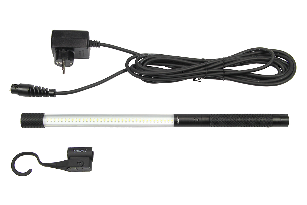 lampa montážní 36 SMD LED + 1 LED ultra svítivá, akumulátorová, 230 V / 7,4 V, kabel 5 m , IP20 - Hlavní obrázek