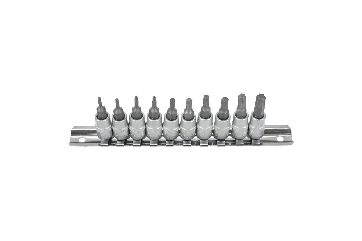 hlavice zástrčné 1/4", Torx T8 - T40, sada 8 dílů - Hlavní obrázek