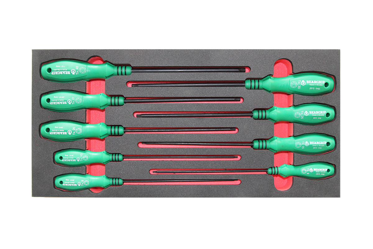 modul - šroubováky Beargrip Torx, 9 dílů, velikost 1/3 - Hlavní obrázek