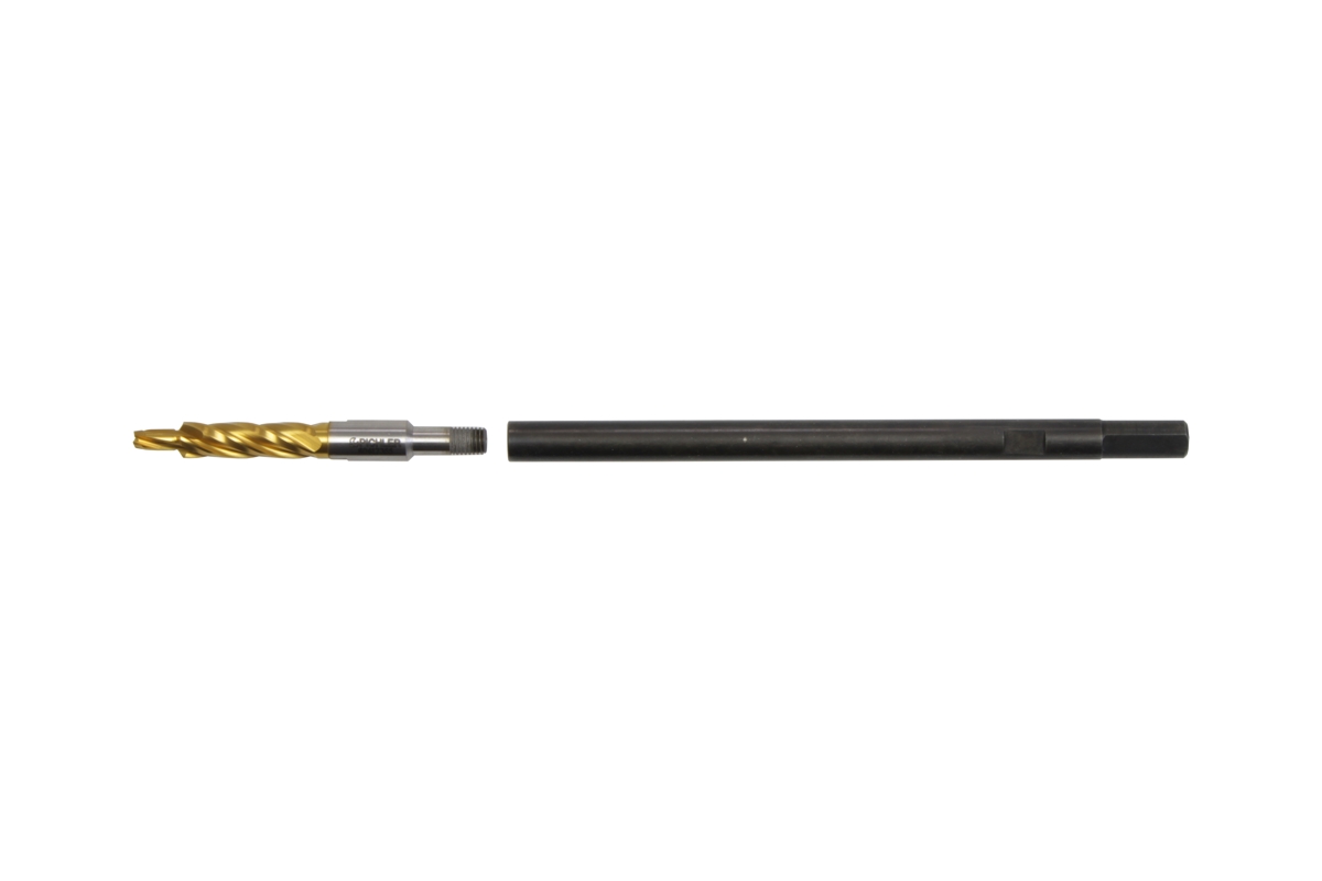 držák frézy M10 se závitem, pro hloubkové frézování, délka 165 mm - doprovodný obrázek 1