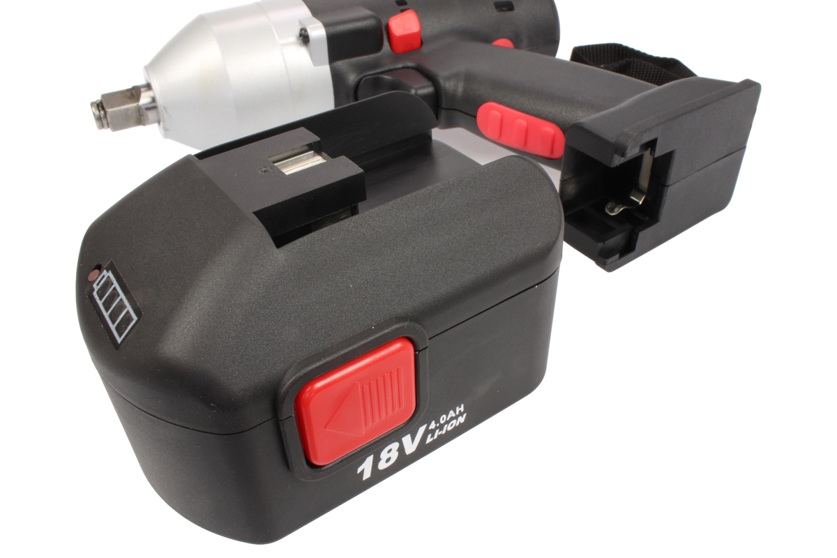 utahovák akumulátorový 1/2", Li-ion 18 V, 4,0 Ah - doprovodný obrázek 4