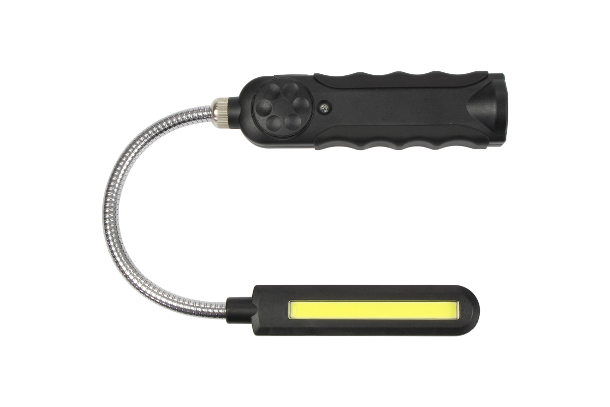 lampa montážní LED COB, ohebná, extra úzká, akumulátorová, nastavitelná intenzita osvětlení - doprovodný obrázek 1