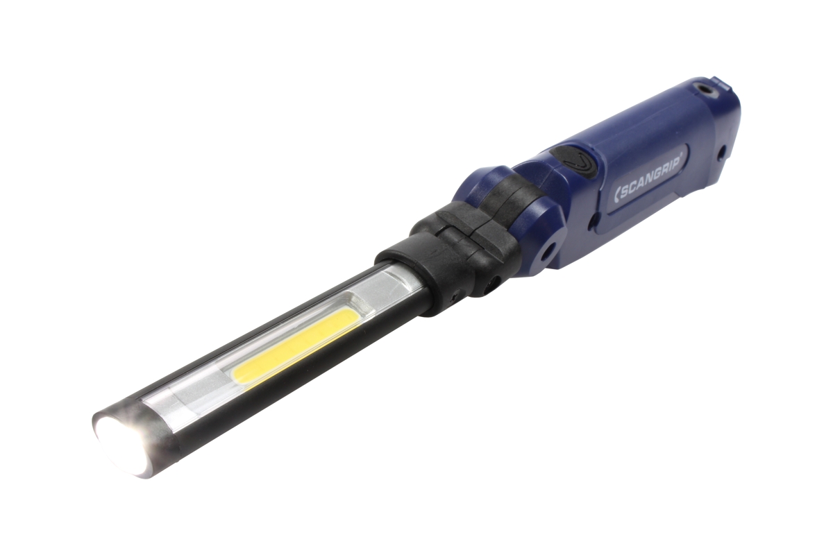 lampa montážní MINI SLIM, COB LED,  kloubová s magnetem, akumulátorová - doprovodný obrázek 5