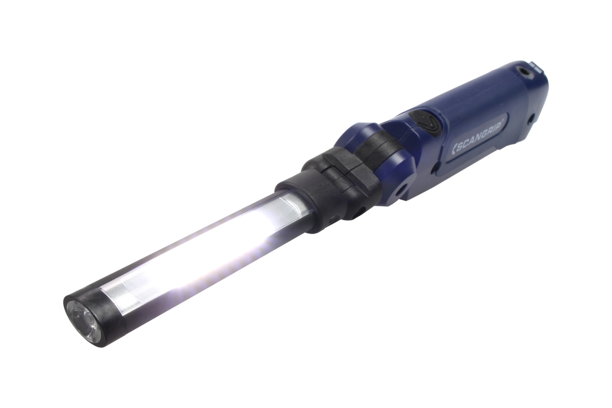 lampa montážní MINI SLIM, COB LED,  kloubová s magnetem, akumulátorová - doprovodný obrázek 6