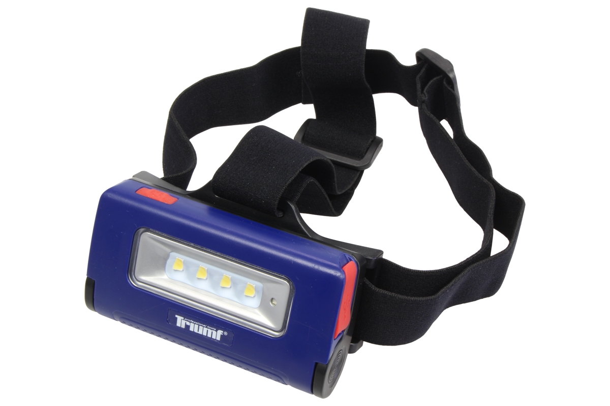 lampa čelovka 4 SMD LED - doprovodný obrázek 1