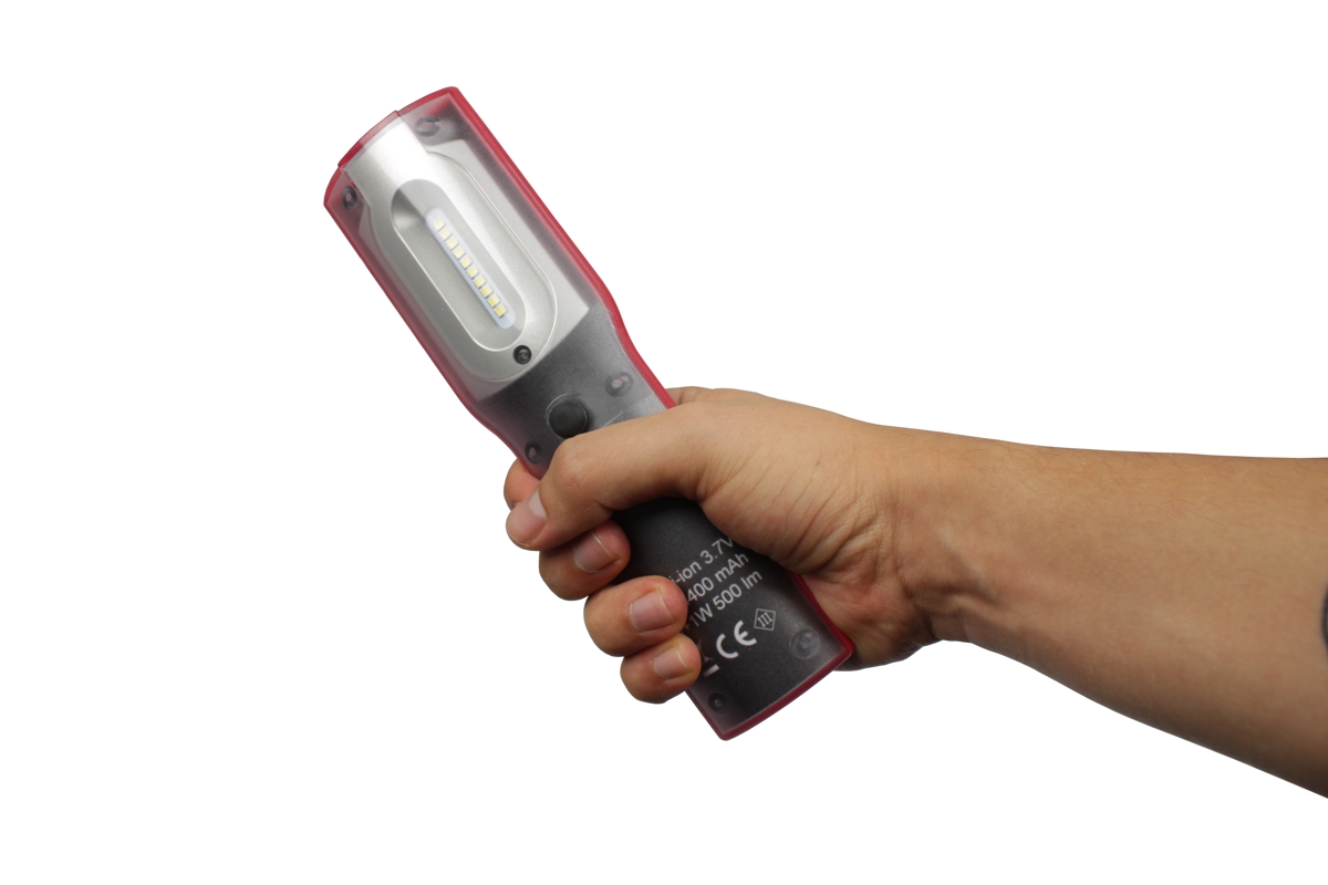 lampa montážní 10 SMD LED + 1 LED High power, akumulátorová, 3,7 V / 4400 mAh, IP54 - doprovodný obrázek 7