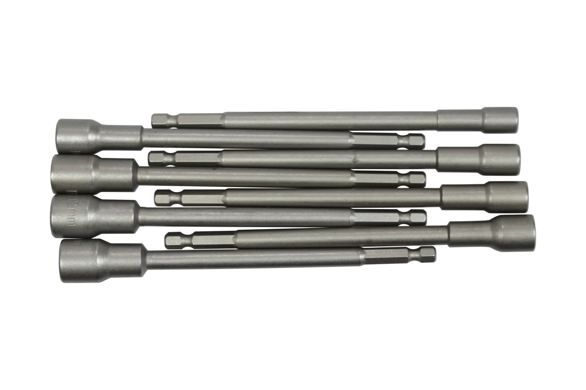 nástavce nástrčné 1/4" 6 - 13 mm, prodloužené, sada 8 dílů - Hlavní obrázek