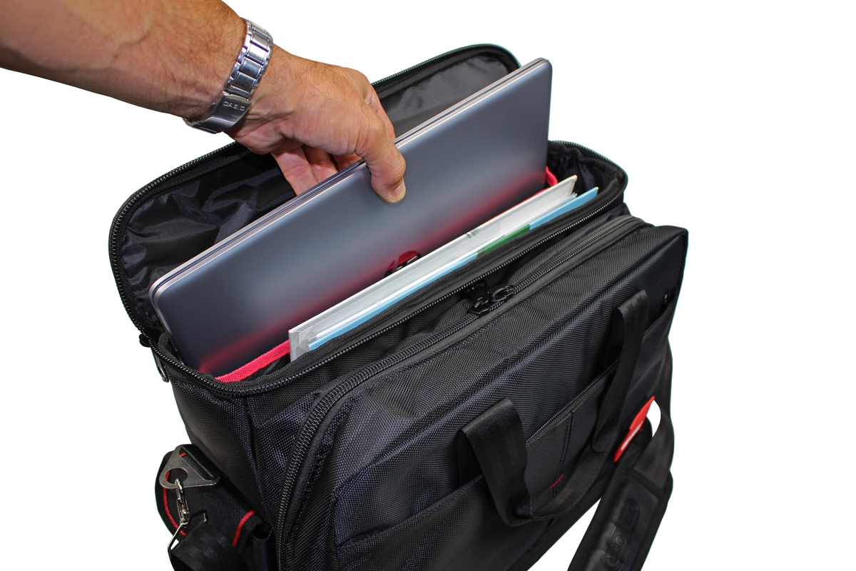 taška na nářadí a notebook, vyztužená, prázdná - doprovodný obrázek 5