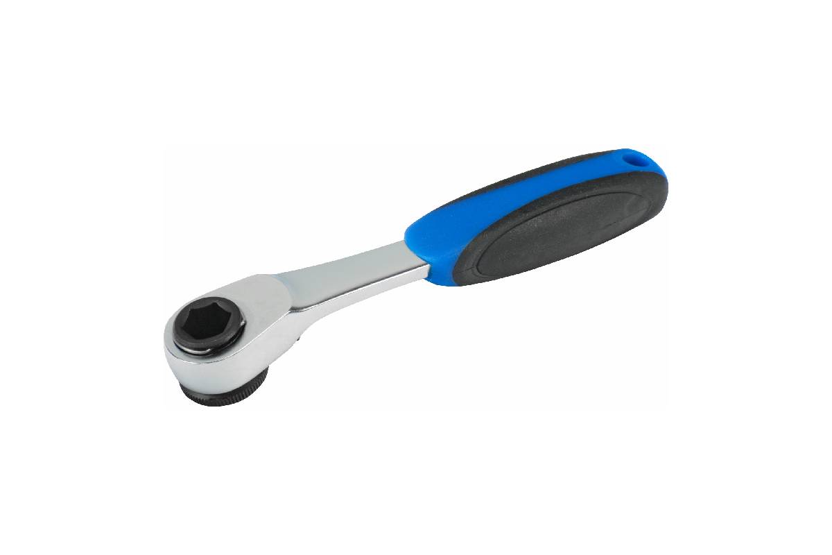 ráčna pro 1/4" bity, mini, délka 93 mm, 72 zubů, s přepínací páčkou - doprovodný obrázek 2