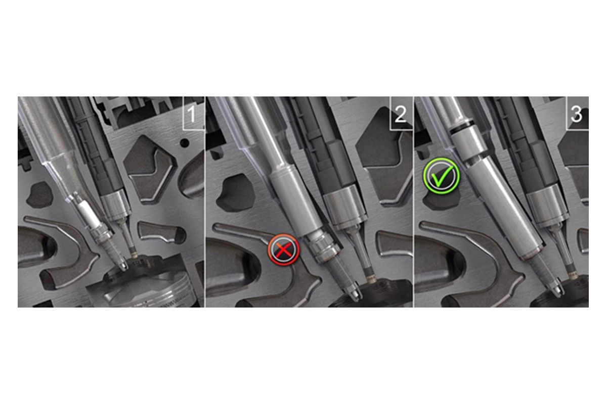 hlavice nástrčná 3/8", 12ti hran 14 mm, délka 98 mm, výkyvná s magnetem, na zapalovací svíčky - doprovodný obrázek 2