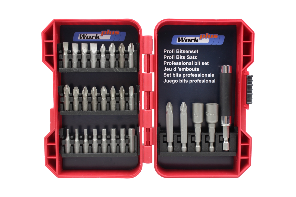 bity 1/4", PL - PH - PZ - Inbus, sada 29 dílů - Hlavní obrázek