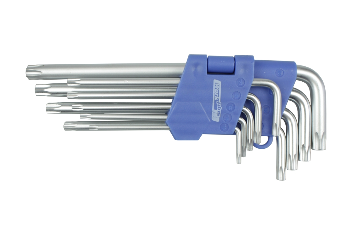 klíče zástrčné Torx T10 - T50, vrtané, sada 9 dílů - Hlavní obrázek