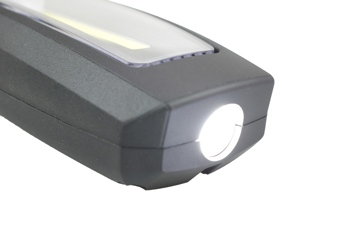 lampa montážní MIDI, COB LED + 1 LED High power, kloubová s magnetem, akumulátorová - doprovodný obrázek 4