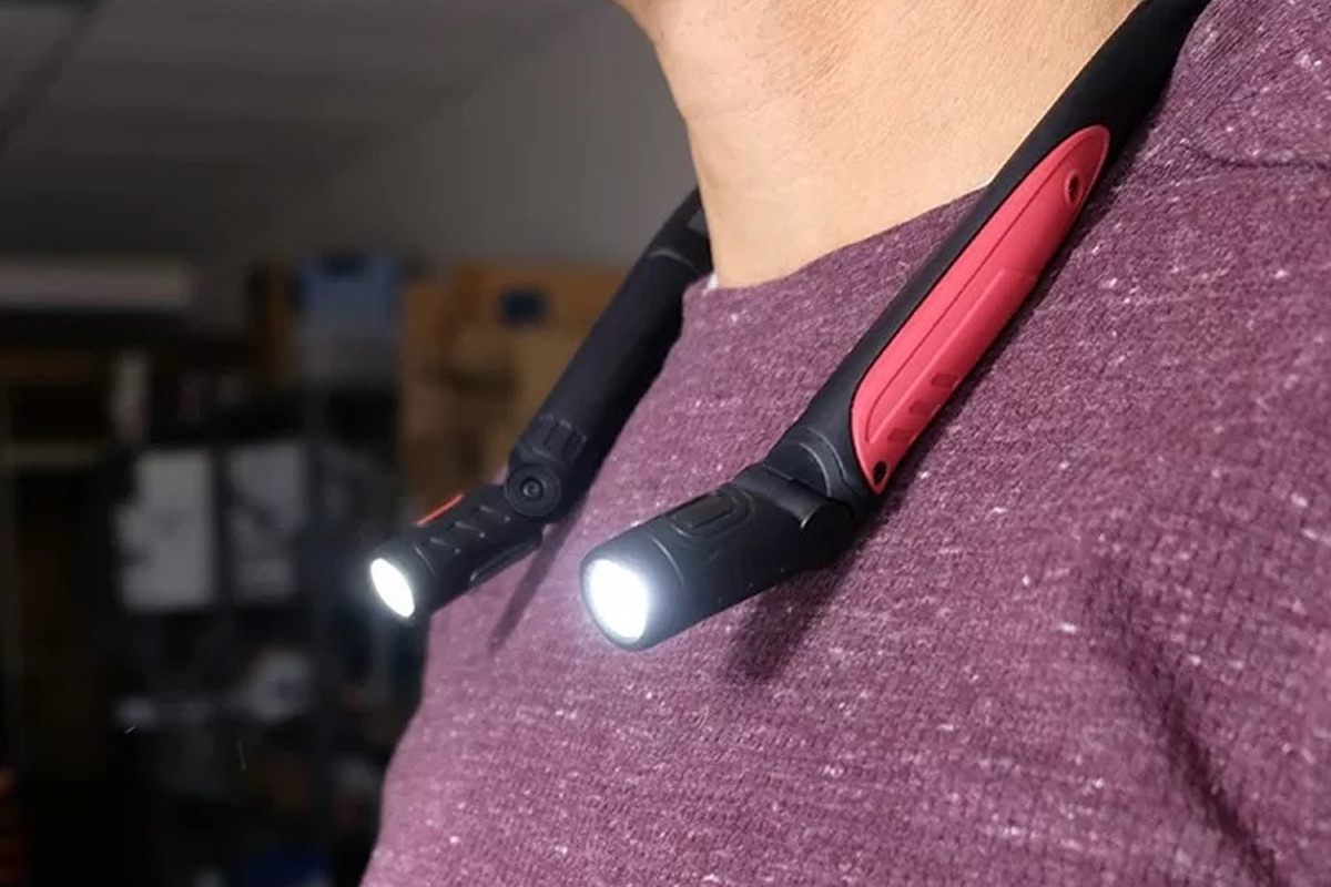 lampa montážní LED na krk, akumulátorová, 3,7 V / 700 mAh - doprovodný obrázek 4